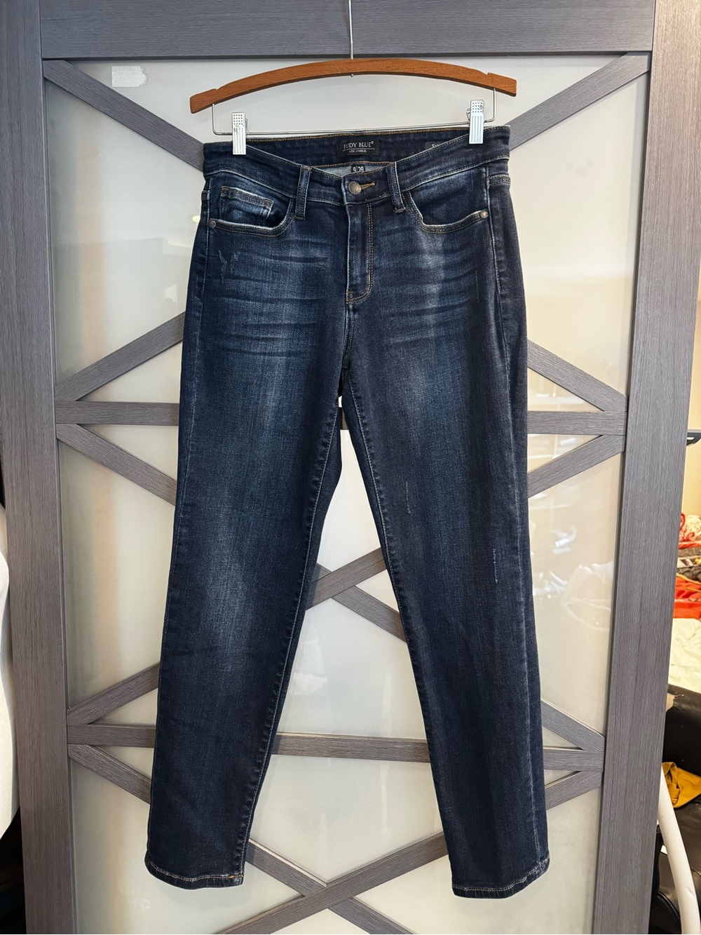 Judy Blue Slim Fit Jeans Women’s Size 9/29 Dark Wash Stretch Denim